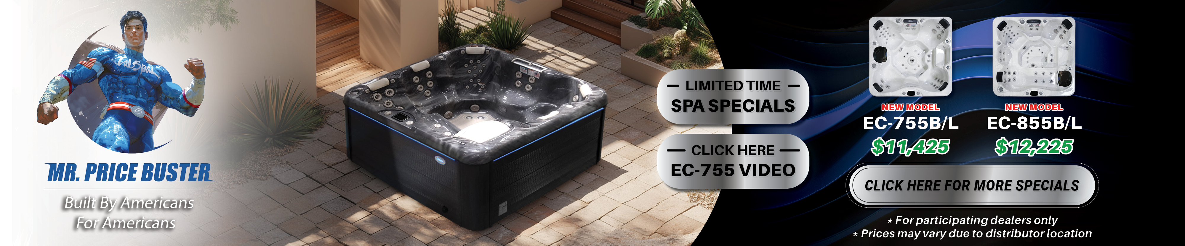 Calspas hot tub being used in a family setting - Normal